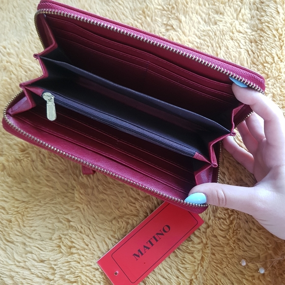 Matino red wallet - Picture 2 of 5
